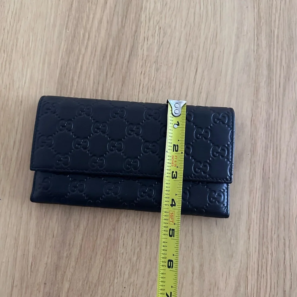 Gucci Signature Guccisissima Long flap Wallet - Picture 8 of 15